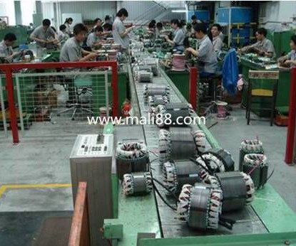 生產(chǎn)車間-電機(jī)生產(chǎn)線一角 生產(chǎn)車間-電機(jī)生產(chǎn)線一角