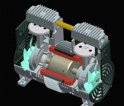 無油真空泵構(gòu)造圖 無油真空泵構(gòu)造圖